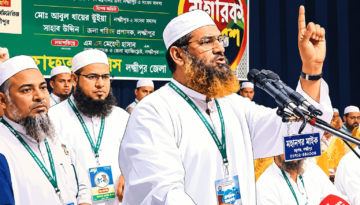 বিএনপিকে ভূতে ধরেছে’—লক্ষ্মীপুরে মামুনুল হক | দৈনিক সময়ের নুর